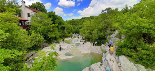 7 slapova rijeke Mirne u Istri. Jednodnevna avantura.